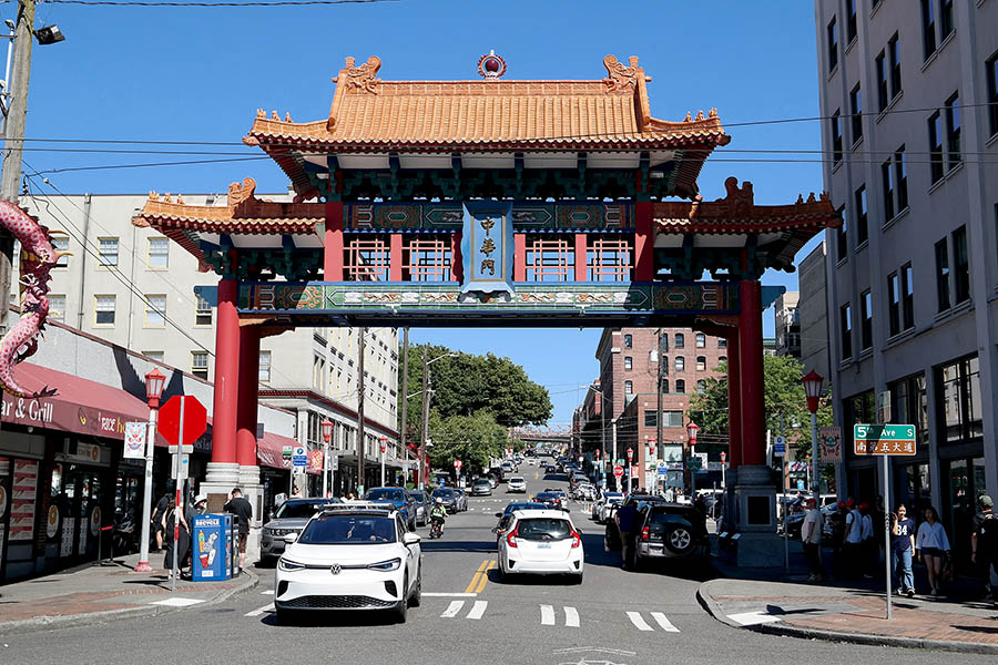 Chinatown gate