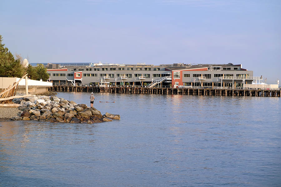 Fishing on the sound